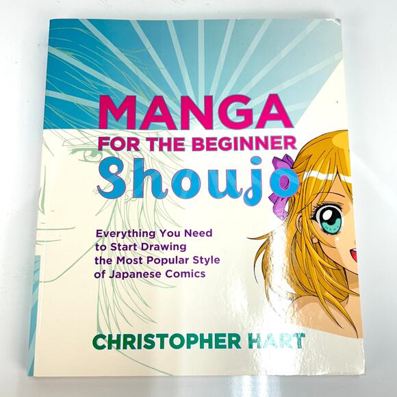 Lot of 2 Manga Drawing Books Softcover Pop D'errico Martin Beginner Shoujo Hart - Picture 12 of 14